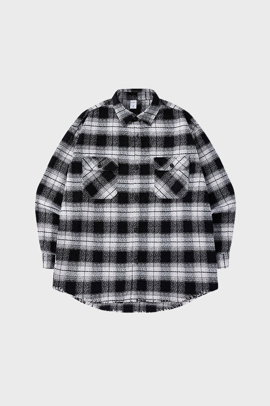 Classic American Plaid Workwear Shirt