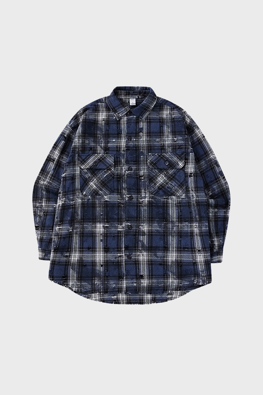 Distressed Vintage Plaid Shirt – Rugged American Heritage