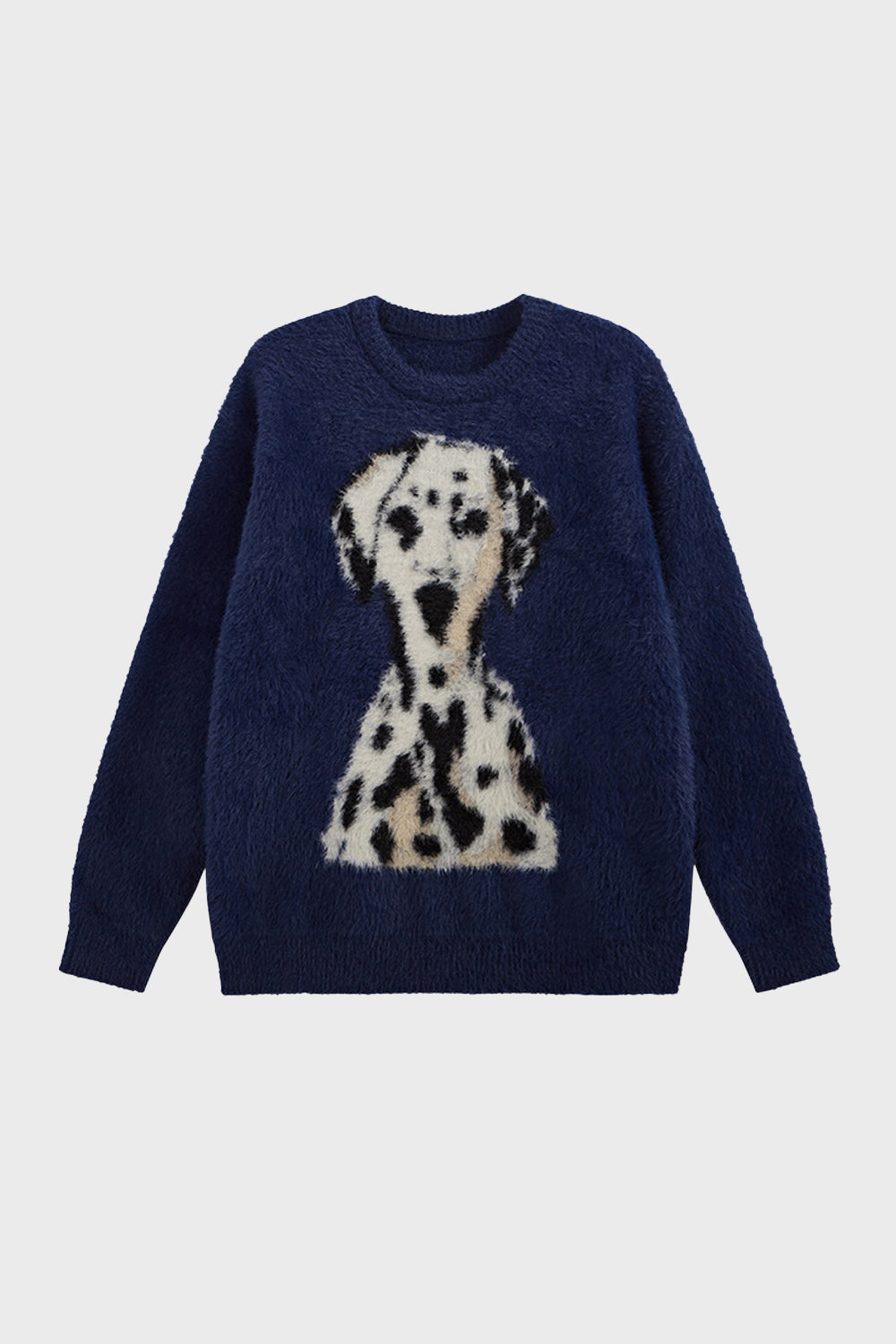 Effortlessly Chic Dalmatian Knit