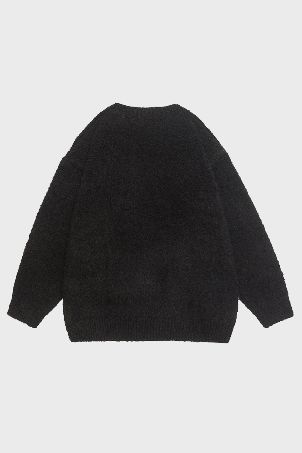 Vintage Wool-Blend Crew Neck Sweater: Timeless Comfort, Redefined